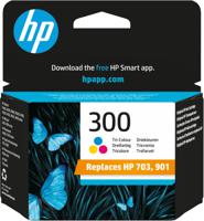 HP 300 originele drie-kleuren inktcartridge