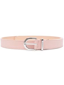 Calvin Klein ceinture en cuir à boucle - Rose