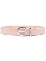 Calvin Klein ceinture en cuir à boucle - Rose