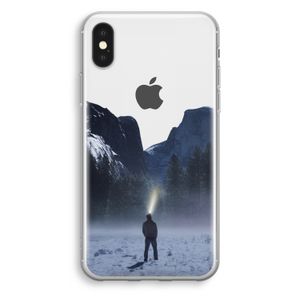 Wanderlust: iPhone XS Transparant Hoesje