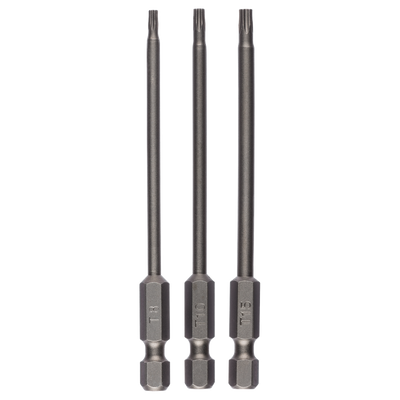 Bosch Accessoires Tweezijdige schroefbitset | T8, T10 en T15 | 89 mm | 3-delig - 2609255971