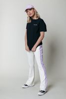 Colourful Rebel Bibi Star Broek  Wit Dames - Wijduitlopende Fit - Polyester - thumbnail