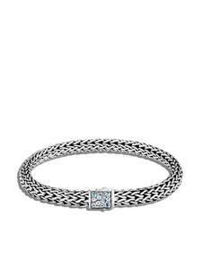 John Hardy petit bracelet Classic Chain 6.5 mm à design réversible - Argent