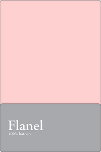 Flanellen Lakens Romanette Roze-240 x 260 cm