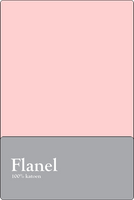 Flanellen Lakens Romanette Roze-200 x 260 cm - thumbnail