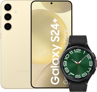 Samsung Galaxy S24 Plus 256GB Geel 5G + Galaxy Watch 6 Classic Zwart 47mm