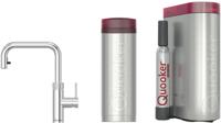 Quooker Flex Square met PRO3 boiler en CUBE reservoir 5-in-1 kokendwaterkraan chroom