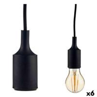 Plafondlamp Gift Decor WS-A001-1 WS-A001-1 Zwart 60 W 220-250 V (6 Stuks)