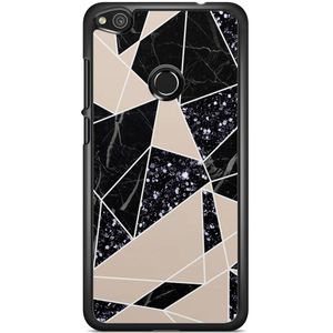 Huawei P8 Lite 2017 hoesje - Abstract painted