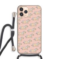 Ponys: iPhone 11 Pro Transparant Hoesje met koord