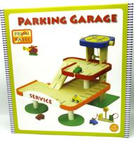 Jonotoys Primi passi parkeer garage van hout