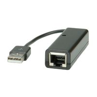 Value USB 2.0 Converter [1x USB-A 2.0 stekker - 1x RJ45-bus] - thumbnail