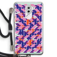 Skew Blush 3: Honor 6X Transparant Hoesje met koord
