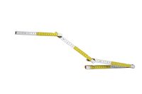 Stanley duimstok vouwmeter, 15 mm x 2 m, wit/geel - thumbnail