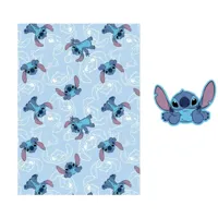 Stitch fleece deken 100 x 140 cm - polyester - thumbnail