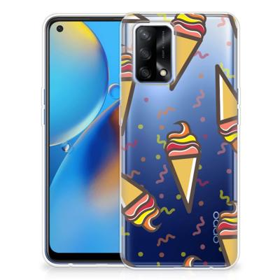 OPPO A74 4G | Siliconen Case | Icecream