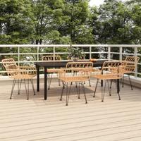 7-delige Tuinset poly rattan