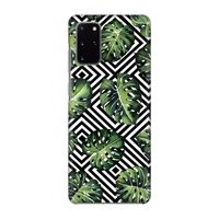 Geometrische jungle: Volledig geprint Samsung Galaxy S20 Plus Hoesje