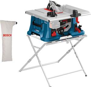 Bosch Blauw GTS 18V-216 | Accutafelcirkelzaag | BITURBO | Body | Zonder accu's & Laders | Met werktafel - 0601B44002