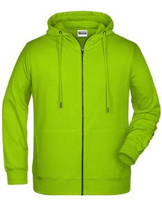 James & Nicholson JN8026 Men´s Zip-Hoody - /Acid-Yellow - XL