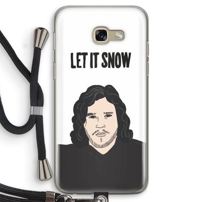 Let It Snow: Samsung Galaxy A5 (2017) Transparant Hoesje met koord