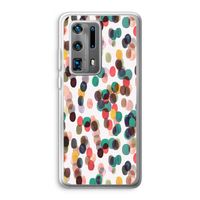 Tropical Dots: Huawei P40 Pro Plus Transparant Hoesje