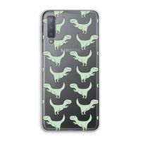 Dinos: Samsung Galaxy A7 (2018) Transparant Hoesje