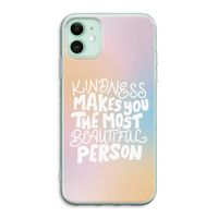 The prettiest: iPhone 11 Transparant Hoesje
