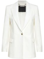 Philipp Plein blazer à simple boutonnage - Blanc