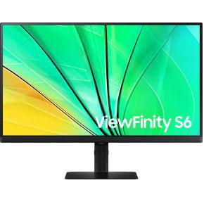 Samsung ViewFinity S6 S60D LED display 68,6 cm (27") 2560 x 1440 Pixels Quad HD Zwart