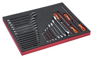 Bahco Foaminlay Fit&Go 3/3 met sleutels en vijlen - 27-delig - FF1A5006