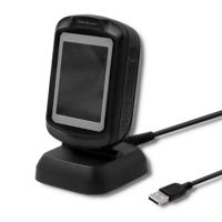 Qoltec 50864 Desktop QR & Barcodescanner | USB