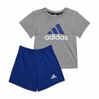 Sportsoutfit voor baby Adidas Essentials Organic Grijs - Maat: 0-3 Maanden