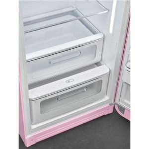 Smeg FAB28RPK5 combi-koelkast Vrijstaand 270 l A+++ Roze