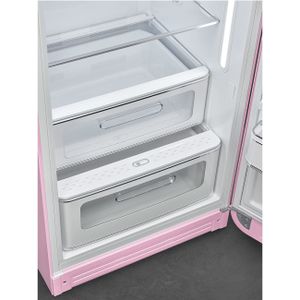 Smeg FAB28RPK5 combi-koelkast Vrijstaand 270 l D Roze