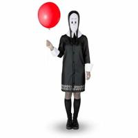 Kostuums voor Volwassenen My Other Me Wednesday Addams Maat M/L