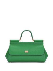 Dolce & Gabbana sac à main Sicily médium en cuir - Vert