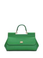 Dolce & Gabbana sac à main Sicily médium en cuir - Vert