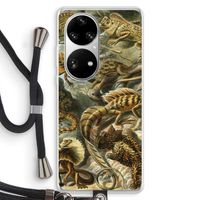 Haeckel Lacertilia: Huawei P50 Pro Transparant Hoesje met koord