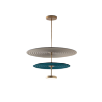 Penta - Feel Grote steel Zwart metaal Hanglamp