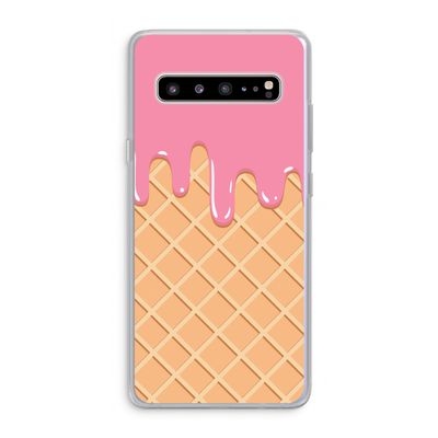 Ice cream: Samsung Galaxy S10 5G Transparant Hoesje