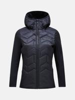 Peak Performance Elevate Liner Hybrid Hood Isolatiejas Dames Black M