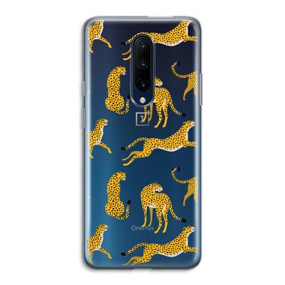 Luipaard: OnePlus 7 Pro Transparant Hoesje