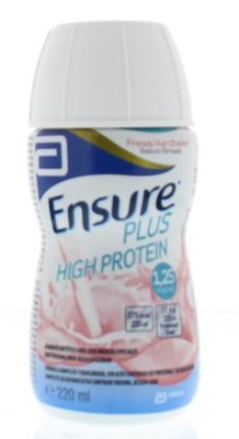 Ensure Plus high protein aardbei (220 ml)