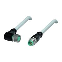 Pepperl+Fuchs 240815-100003 Sensor/actuator connector, geassembleerd Aantal polen (sensoren): 3, 3 0.8 m 1 stuk(s)