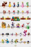 Poster Super Mario Character Parade 61x91,5cm