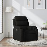 Relaxfauteuil Zwarte Stof