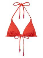 Jimmy Choo bikini Ariah à logo imprimé - Orange - thumbnail