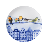 HEINEN - Wandborden - Bord Bosvogels In de stad 26,5cm