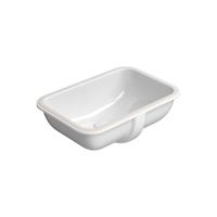 Ingebouwde Keramische Wasbak Pura Sapho 35x50 cm Wit ExtraGlaze